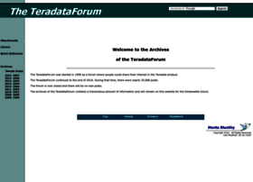 Teradataforum.com