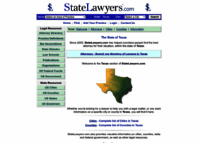 Texas.statelawyers.com