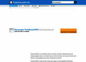 textaloud-mp3.programas-gratis.net
