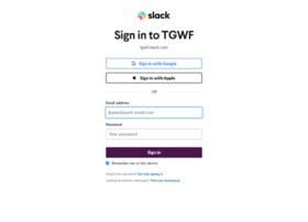 Tgwf.slack.com