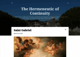 the-hermeneutic-of-continuity.blogspot.com