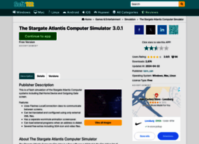 the-stargate-atlantis-computer-simulator.soft112.com