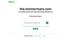 The-zimmermans.com