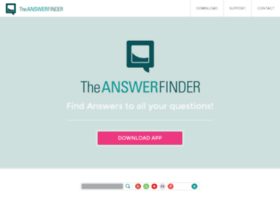 Theanswerfinder.com