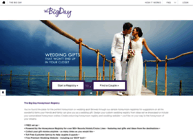 Thebigday.honeymoonwishes.com
