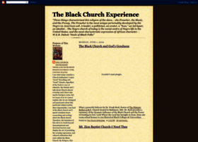 Theblackchurchexperience.blogspot.com