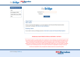 Thebridge.barnabashealth.org