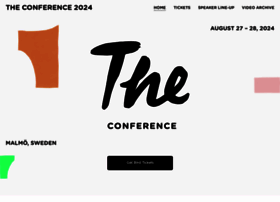 Theconference.se