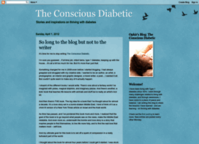 Theconsciousdiabetic.blogspot.com