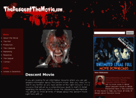 Thedescentthemovie.com