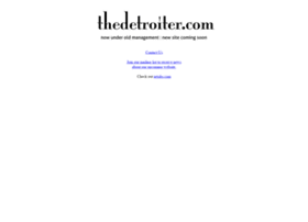 thedetroiter.com