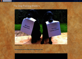 Thedoghousetrainingmaster.blogspot.com