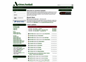 Thefootballarchives.com