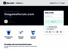 thegameforum.com