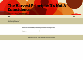 theharvestprinciple.wordpress.com