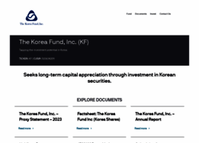 Thekoreafund.com