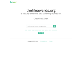 thelifeawards.org