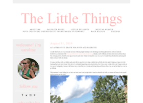 Thelittlethingsblog.com