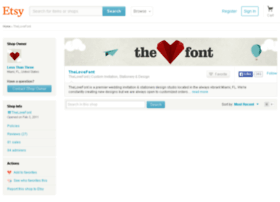 thelovefont.com
