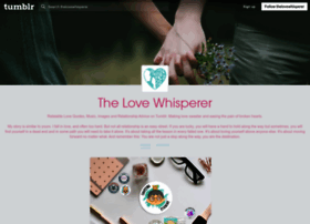 Thelovewhisperer.tumblr.com