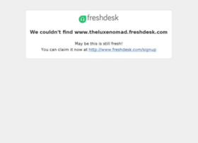 Theluxenomad.freshdesk.com