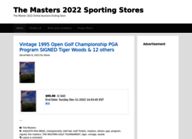 Themasters.sportingstores.net