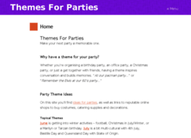 themes4parties.com.au