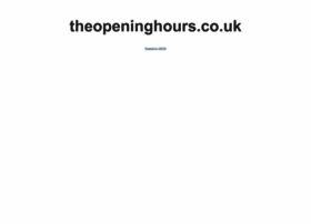 theopeninghours.co.uk