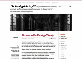 Theparalegalsociety.wordpress.com