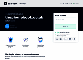 thephonebook.co.uk