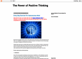 thepower-of-positive-thinking.blogspot.com