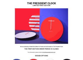 Thepresidentclock.com