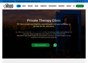 Theprivatetherapyclinic.co.uk