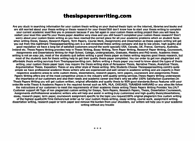 thesispaperswriting.com