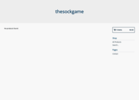 Thesockgame.bigcartel.com