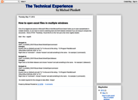 thetechnicalexperience.blogspot.com