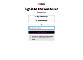 Thewall.slack.com