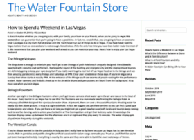 thewaterfountainstore.com