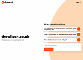 Thewilson.co.uk