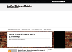 Theword-dictionary-modules.com