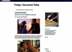 Thingsivacuumed.blogspot.com