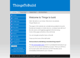 thingstobuild.com