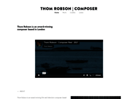 Thomrobsonmusic.com