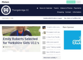 Thongsbridgecricketclub.co.uk