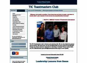 Tictm.toastmastersclubs.org