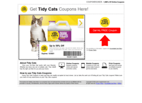 Tidycats.couponrocker.com