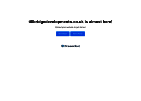 Tillbridgedevelopments.co.uk