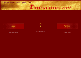 Timbaktoo.net