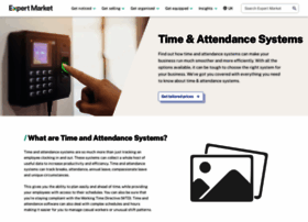 Timeandattendancesystems.expertmarket.co.uk