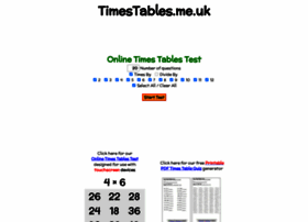 Timestables.me.uk